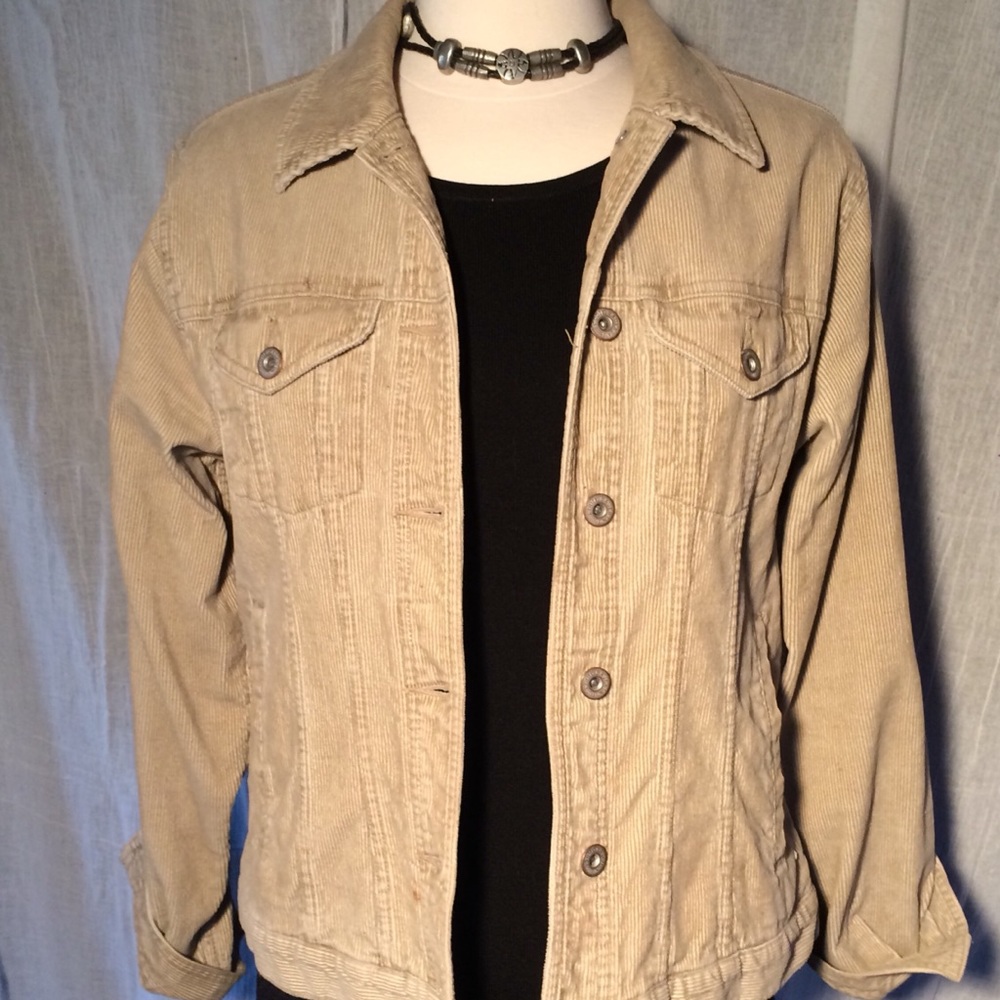 ☘️EDDIE BAUER Corduroy Jacket, size Medium